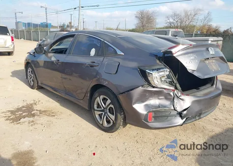 2017 Honda Civic Lx из США, поврежденный, VIN 19XFC2F58HE075712